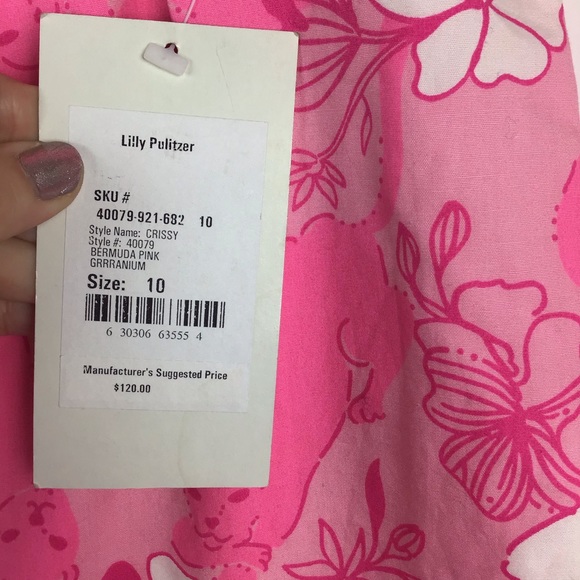 Lilly Pulitzer | NWT Pink Grrranium Chrissy Skirt - Picture 3 of 6